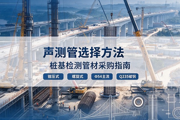 二道声测管选型标准